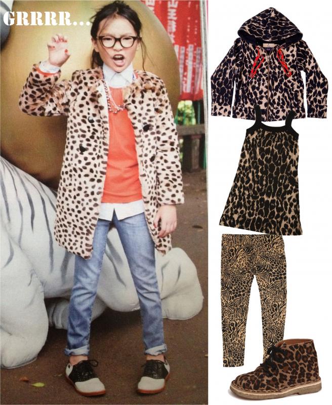 Tendencia en Moda para niñas: ANIMAL PRINT